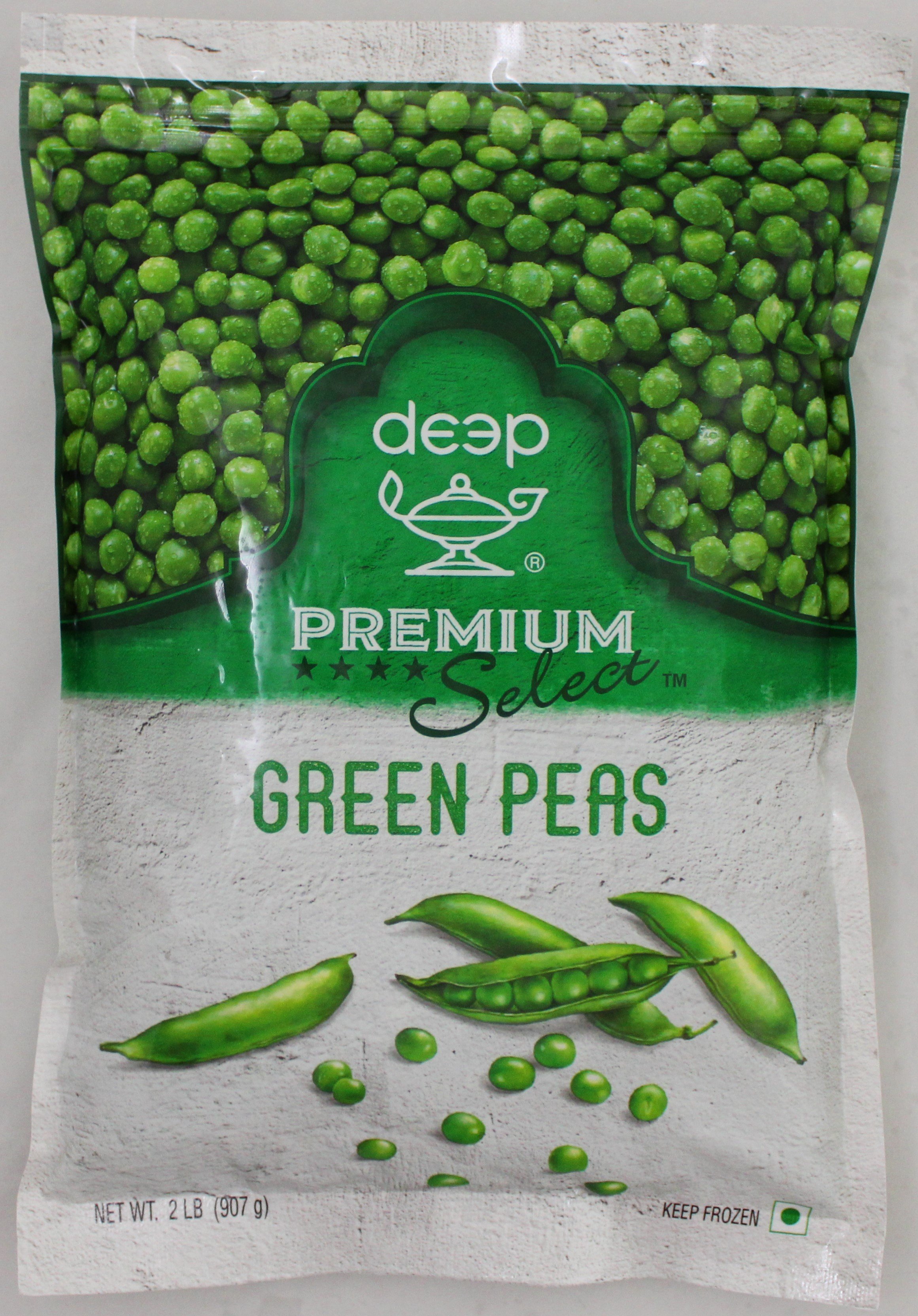 Buy Online Deep Frozen Green Peas 2 LB Kesar Grocery.